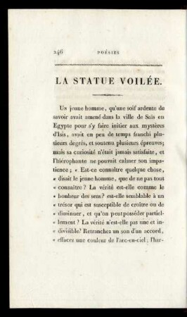 La Statue Voilée.