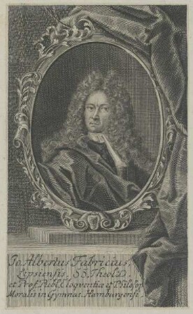 Bildnis des Jo. Albertus Fabricius