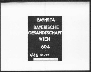 Ernennung und Akkreditierung des Freiherrn von Hallberg zum pfalzbayerischen Gesandten in Wien
