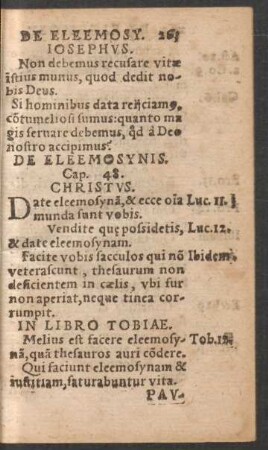 De Eleemosynis. Cap. 48.