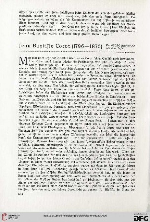 14: Jean Baptiste Corot (1796 - 1875)