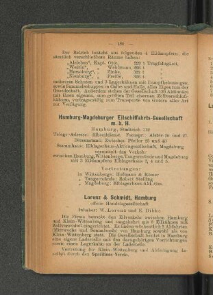 Lorenz & Schmidt, Hamburg