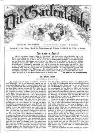 Die Gartenlaube : illustrirtes Familienblatt. 1861, 1861