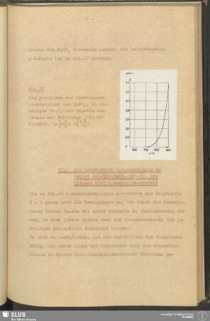 10.) Die heterogenen Gleichgewichte im Gebiet ZnS-ZnO-ZnSO4-SO3-SO2 des Systems Zink-Schwefel-Sauerstoff