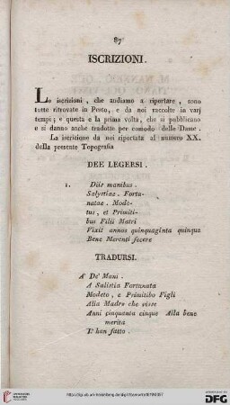 Iscrizioni