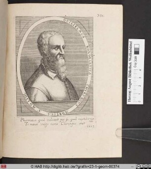 [Guilielmus Rondeletius].
