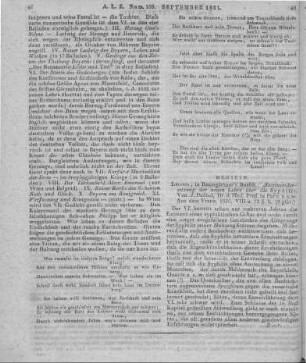 Dubled, A.: Auseinandersetzung der neuen Lehre über die Syphilis. Leipzig: Baumgärtner 1830