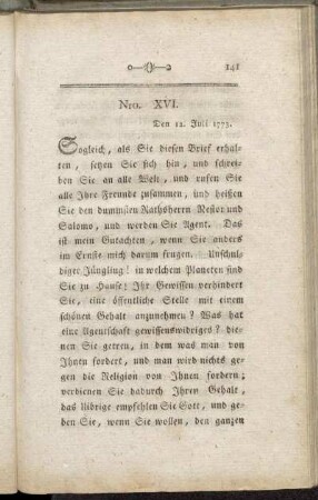 Nro. XVI.