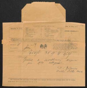 Brief von Fritz von Unruh an Gerhart Hauptmann und Margarete Hauptmann