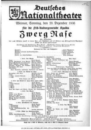 Zwerg Nase