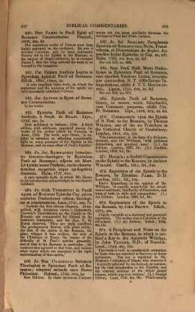 Lowndes' British Librarian or bookcollector's guide : to the formation of a library in all branches of literature, science and art ; arranged in classes, with prices, critical notes, references and an index of authors and subjects, 3