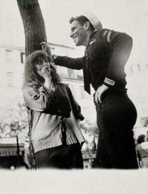 Vali and the sailor, Paris 1953