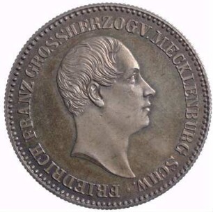Münze, 2/3 Taler (Gulden), 1845
