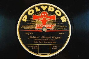 "Walküre" : Zauberhaft bezähmt ein Schlaf / [Musik und Text:] Richard Wagner