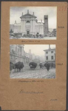 Hauptstraße in Feltre