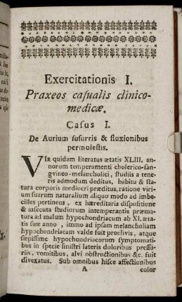 Casus I. - Casus III.