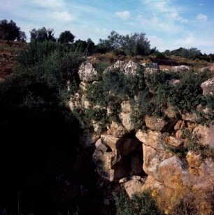Lygourio. Antike Brücke aus Kyklopen-Mauerwerk von der alten Pilgerstraße nach Epidauros