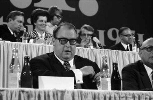 Freiburg: Stadthalle; FDP 22. Bundesparteitag, Josef Ertl