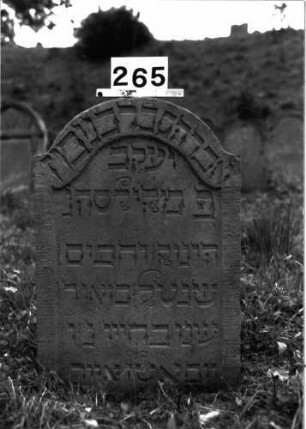 Grabstein 265