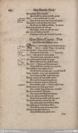 Das Dritt Capitel/Von der Olitet oder Essentz Lunae.