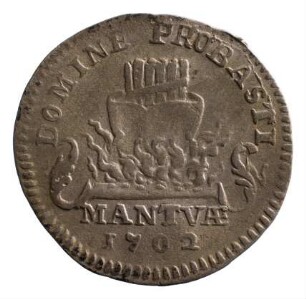 Münze, 10 Soldi, 1702