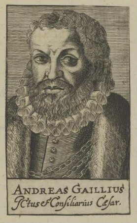 Bildnis des Andreas Gaillus