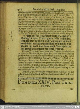 Dominica XXIV. post Trinitatis