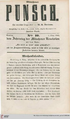 Nro. 10 (4. März 1849)
