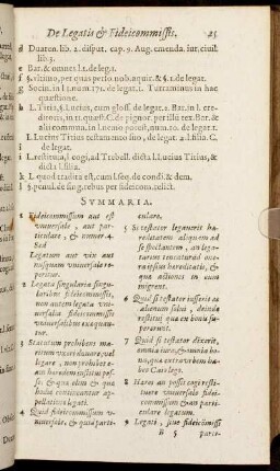 [Caput II. Quotuplex sit Legatum & Fideicommissum & quæ inde utilitates]