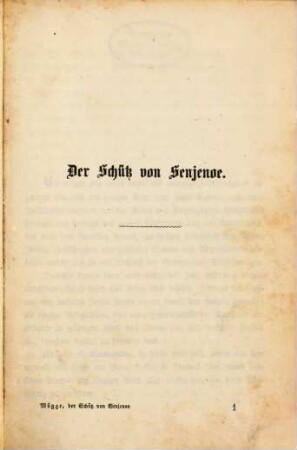 Leben und Lieben in Norwegen : 4 Novellen aus dem norwegischen Volksleben, 1