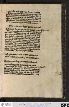 [S]ignam personam, signat quoque proprietatem...