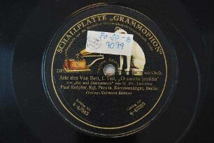 Arie des Van Bett, I. Teil : "O sancta justitia"; aus "Zar und Zimmermann" / von G. Alb. Lortzing