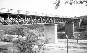 Stuttgart Vaihingen Gäubahn Nesenbachviadukt Wiederaufbau