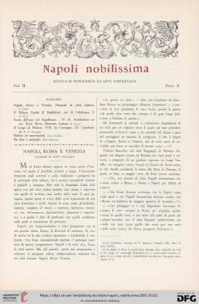 2: Napoli, Roma e Venezia : paragoni di città italiane