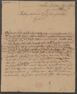 Brief an B. Schott's Söhne : 02.02.1817