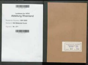 Haushalts- und Stellenpläne der Nordwestdeutschen Musikakademie in Detmold.