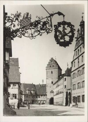 Dinkelsbühl. Am Rothenburger Tor