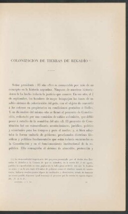 Colonización de tierras de regadío