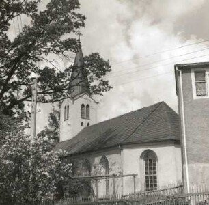 Lengenfeld-Plohn. Marienkirche (1861, Restaurierung 1958). Ansicht von Südosten