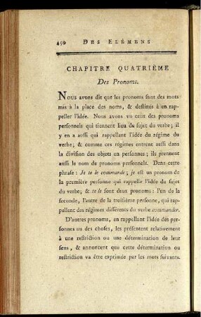 Chapitre quatrième.
