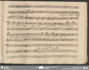 No. 14 Chor: "Welch ein Eclat welch ein Skandal"
