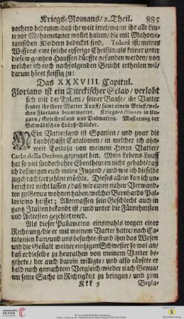 Das XXXVIII. Capitul