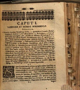 Historia Antiqua Liberae Atque Imperialis Civitatis Norimbergae