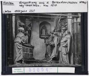 Xanten: Dom St. Viktor, Berendocksche Kreuzwegstation, Verspottung Jesu