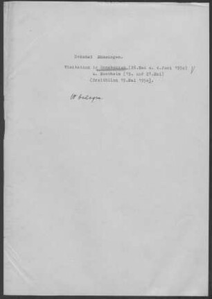 Ennabeuren-Sontheim: Pfarrbericht 1950