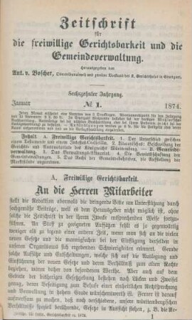 Januar-Dezember = No. 1-12