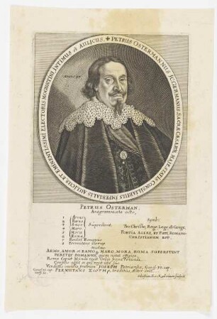 Bildnis des Petrus Ostermannus