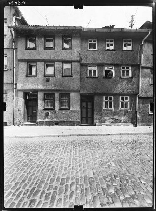 Schmalkalden, Hölzersgasse 12/10. Wohnhaus. Straßenfront