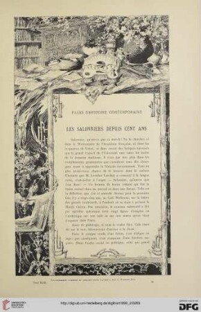 16: Pages d'histoire contemporaine : les salonniers depuis cent ans
