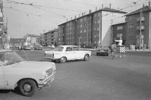 Unfallträchtige Straßenkreuzung Karlstraße/Ebertstraße